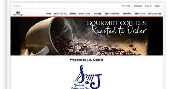 smj coffee home page