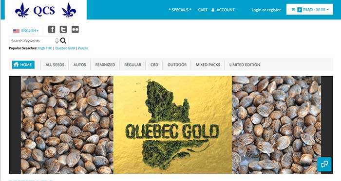 quebec cannabis seeds home page
