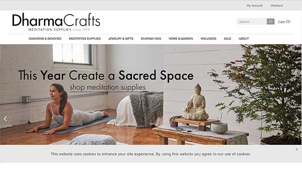 dharma crafts home page