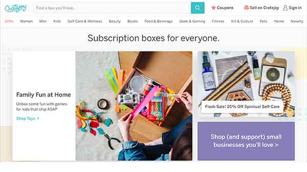 subscription box affiliate programs - cratejoy