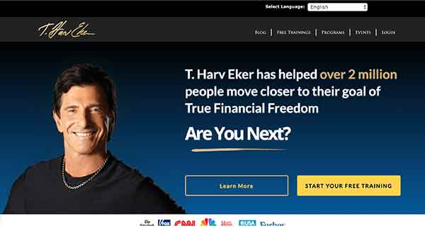 t. harv eker affiliate program