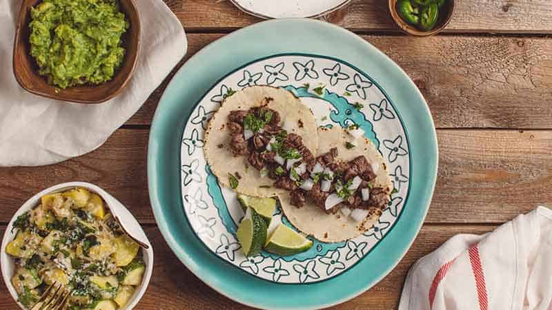 meal kit affiliate programs - two taco plate