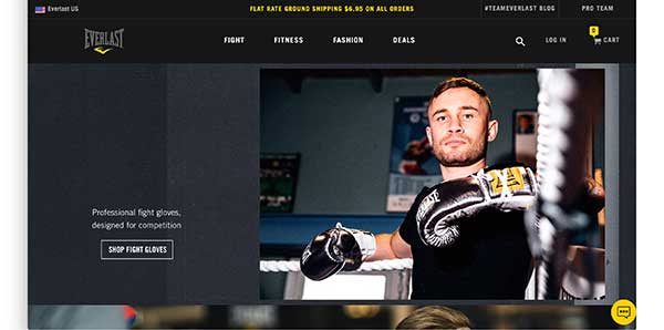 everlast boxing affiliate program homepage