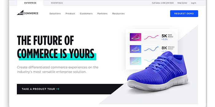 bigcommerce home page