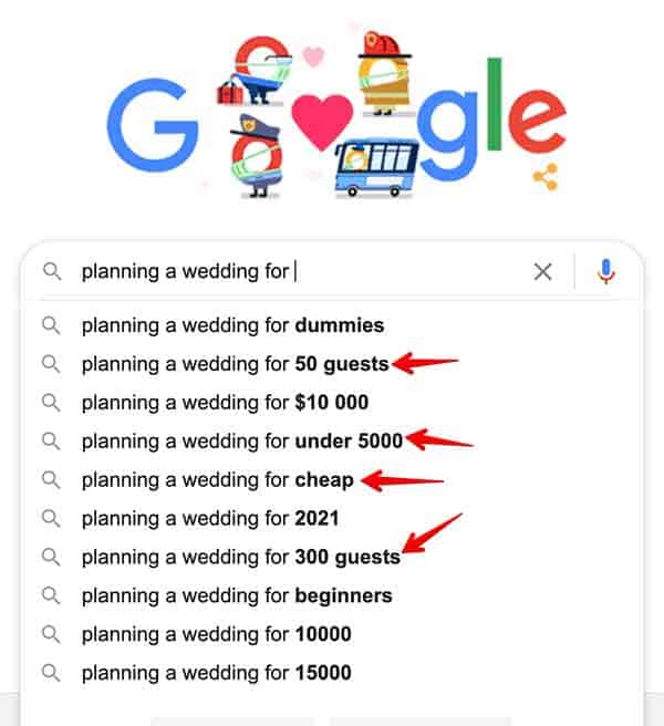 google web search
