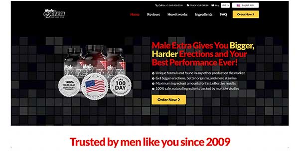 male extra homepage